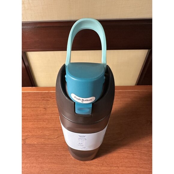 Owala Kids 16oz FreeSip Spout Leak Proof, Stainless Steel Bottle Sea Monster - Picture 6 of 8